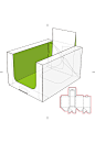 包装盒设计盒型展开图模切刀模刀线模板-众图网