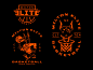 Milton Elite Basketball t-shirt logo badge sports branding branding design mascot illustration