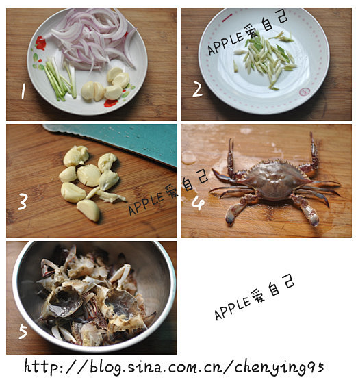【经典咖喱蟹】（附做法）




材料：...