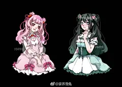 小乔/ 孙尚香’ 王者荣耀’头像壁纸（via.家养雪兔）