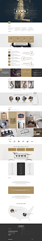 Krown - Creative PSD Theme