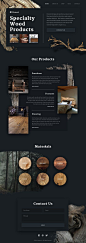 landing page TUBIK design
