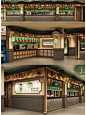 苏式氛围餐饮店空间设计丨江湖菜店面设计