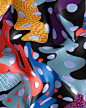 Patterns Over Patterns & Textures 1.0 : Patterns and Colours are part of my work so in this project I tried to explore and mix different patterns and textures