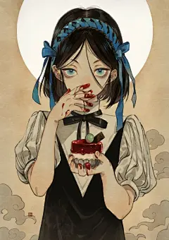 #动漫壁纸##插画##美图欣赏##动漫图片# [喵... 来自猫咪酱与兔子君 - 微博