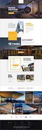 Amber is a clean and modern design multipurpose PSD #template for creative #architect #studio, business agency and professional services #website with 10 niche homepage layouts and 25 layered PSD files to download & live preview click on image or Visi