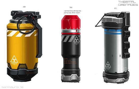 Grenades from Elysiu...