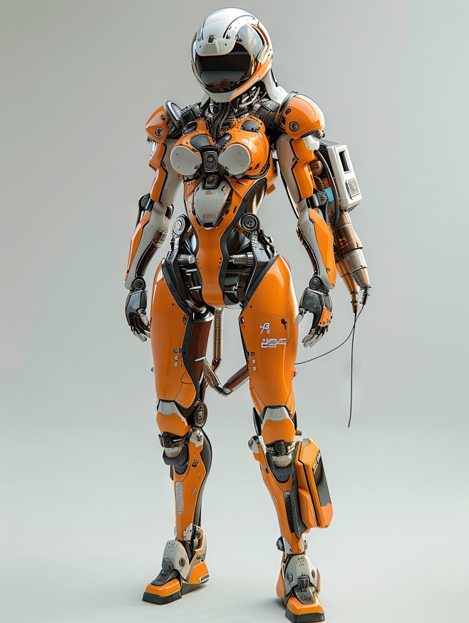 03-25 07:14:50ai科幻机甲女孩素材 机械概念人物