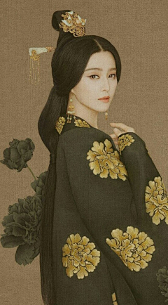 小寧_VampireQueen采集到美人计 - 一瞥惊鸿 -东方女子