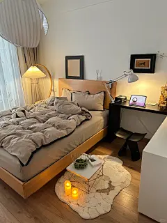 10m²卧室的安全感，秋意正浓