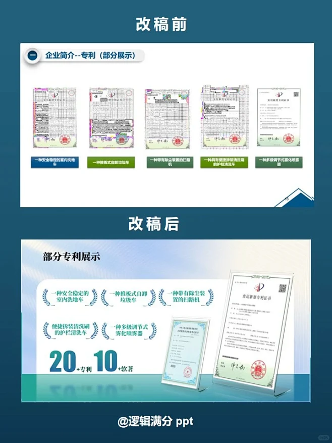 PPT实战改稿！甲方baba的荣誉太多！...