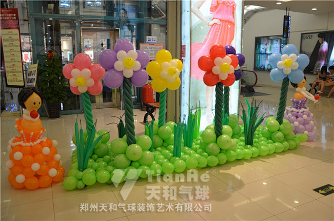 许昌大商新玛特裙摆节活动场景 郑州天和气...