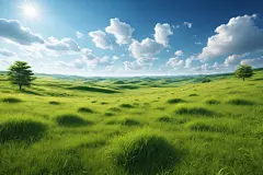 草地大自然摄影图