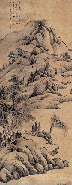 龙御天下采集到中国古代山水画