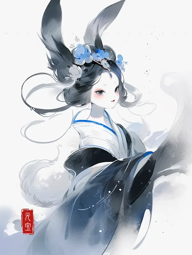 山海有灵 ️讹兽｜最后一张是本体兽形-花瓣网