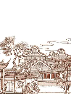 《清明上河图》-版画插画-商业插画_8_一叶插画_来自小红书网页版
