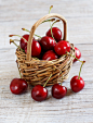 Red cherries in a basket by Ekaterina Fedotova on 500px