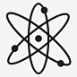 原子化学核图标_88ICON https://88icon.com 原子 化学 核 物理 科学