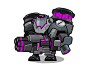 Animations for the Berserker unit in Miniguns: Assault! All of the units had 5 levels of upgrades. I used Level 5 on this since it had the most rad stuff going on at once!
Animation by me!
Art by Ryan Hall
