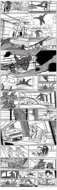 淹过水的鱼采集到漫画