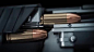 An animation of a bullet firing