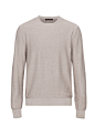 Beige Silk Jumper