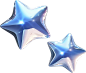 3D星星免扣素材