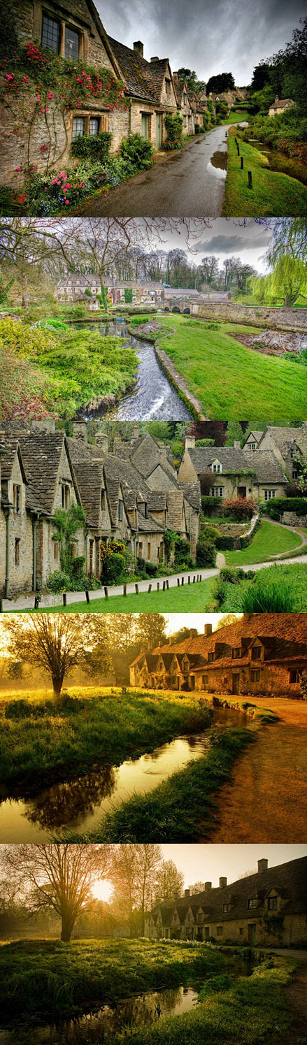 [英国 Bibury] 古色古香的小镇乡...