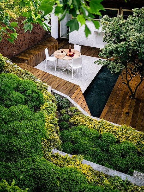 别墅中的空中花园 设计公司Mary Ba...