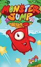 Monster Jump : Project that I did a couple of months before. I've developed graphic, ilustrations, character and level design for funny mobile game " Monster Jump "