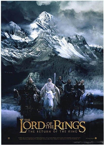 指环王3王者无敌的海报