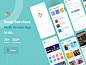 Snap Services – Multi vendor App Ui Kit 服务供应商在线平台app用户界面设计ui套件模板_UIGUI