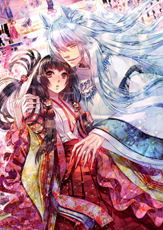 少女 二次元手绘 萝莉萌妹子御姐 插画漫画[pixiv]隗殷采集到古风人物