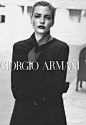 Nadja Auermann is Perfection in Armani’s Fall 1996 Campaign.