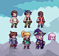 Character Customizations : PixelArt