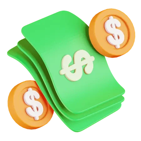 Money  3D Illustrati...