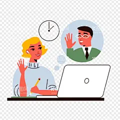 上网课插画  - 源文件下载【酷图网】上网课插画,电脑桌,上网课,在线测试,在线教育,计算机教育,网上教学,在线学习,电脑课程,在线办公,远程办公,用电脑,手绘,手绘人物,扁平风,扁平化人物,矢量人物,卡通人物,人物,场景人物,扁平插画,人物插画素材,扁平化场景,AI,插画,矢量,卡通