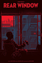 Rear Window by Kevin Tong - Regular - Rare Sold Out Mondo print - 127/250 · $119.00