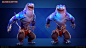 Sharkinator, Nino Zorc (Nion) : Hi! Saw an amazing concept by Cindy Avelino and decided to translate it into 3D in my freetime. Definitely fun working on it during the cold winter days. Especially the texturing was a delight to work on, cause I love the v