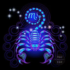 卡通梦幻黄道十二宫星座形象主题设计模板 矢量EPS设计素材 G861-淘宝网