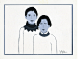 novel woman sea family white&black Hiroyuki Izutsu japan Illustrator life lifestyle