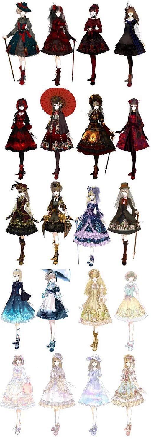 一波超级可爱的洛丽塔洋装素材6166076267