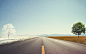 #digital compositions, #winter, #summer, #roads | Wallpaper No. 36372 - wallhaven.cc