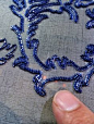 tambour beading | Embroidery and Lace | Pinterest