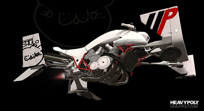 Hoverbike RCR1600, V...