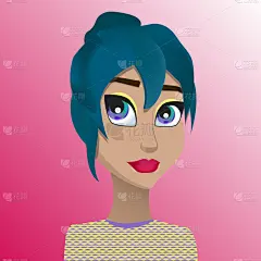 女孩,巨大的,自然美,人的眼睛,成年的,儿童,头发,公主,人,女性