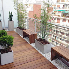 让自然回到城市采集到阳台花园