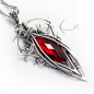 ZUNTIRX - silver and red quartz by LUNARIEEN on deviantART@北坤人素材