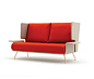 A&A Lounge sofa by Knoll International