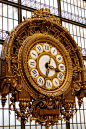 The huge clock at The Musée d’Orsay